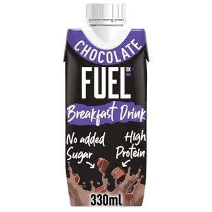 Fuel10K mléčný snídaňový nápoj s čokoládovou příchutí s vysokým obsahem proteinu 330 ml
