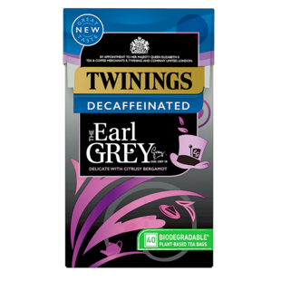 Twinings Earl Grey černý čaj bez kofeinu 40 ks 100 g