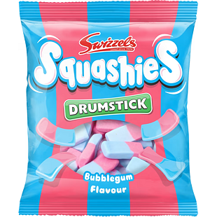 Swizzels Squashies žvýkací bonbony s příchutí žvýkačky 140 g