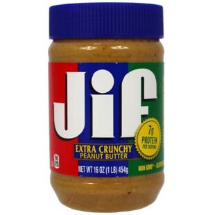 Jif extra křupavé arašídové máslo 454 g