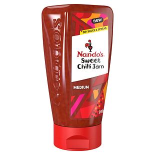 Nando's středně pálivý džem s příchutí sladkého chilli 265 g