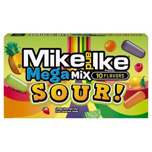 Mike and Ike Mega Mix Sour! 120 g