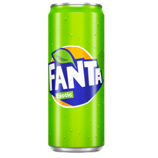 Fanta sycená limonáda s příchutí exotického ovoce 330 ml
