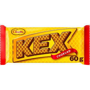 Cloetta Kex-Choklad tyčinka s oplatkou v mléčné čokoládě 60 g