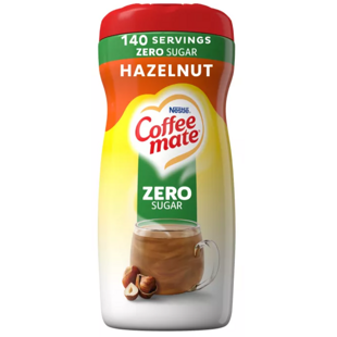 Coffee-Mate sušená smetana bez cukru s příchutí lískových oříšků 289 g