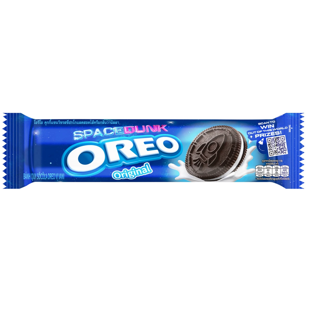 Oreo Space Dunk kakaové sušenky s vanilkovou náplní 110,4 g