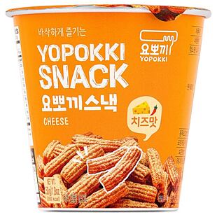 Yopokki pálivé křupky ve tvaru těstovin s příchutí sýru 50 g