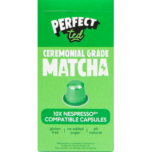PerfectTed ceremoniální Matcha kapsle Nespresso 10 ks 1,5 g