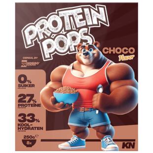 Kosso cereálie s vysokým obsahem proteinu s příchutí čokolády 250 g