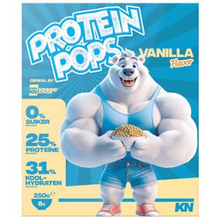 Kosso cereálie s vysokým obsahem proteinu s příchutí vanilky 250 g