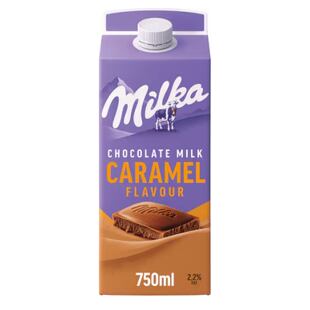 Milka čokoládové mléko s karamelovou příchutí 750 ml