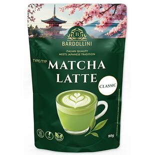 Bardollini instantní mléčný nápoj matcha Latté 90 g