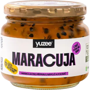 Yuzee směs pro přípravu limonád a dezertů s kousky maracuji 550 g
