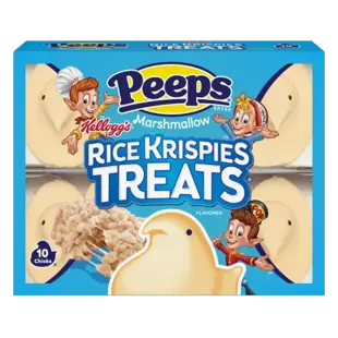 Peeps marshmallows ve tvaru kuřátek s příchutí Kellogg's Rice Krispies 42 g