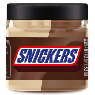 Snickers krém z mléčné čokolády s příchutí karamelu a arašídů 200 g