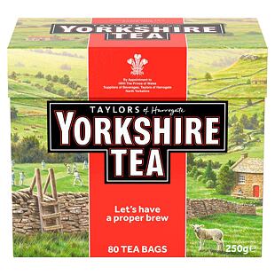 Yorkshire Tea černý čaj 80 ks 250 g
