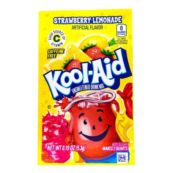Kool-Aid s příchutí jahodové limonády 5,3 g
