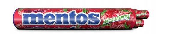 Mentos Jumbo žvýkací bonbony s příchutí jahody 296 g
