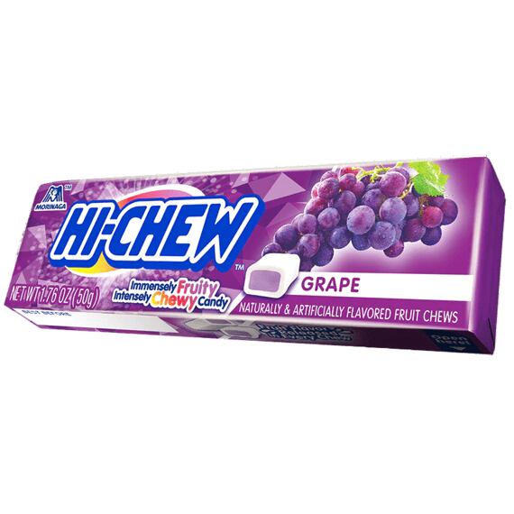 Hi-Chew žvýkací bonbonky s příchutí hroznu 50 g