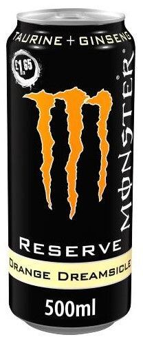 Monster UK Reserve Orange Dreamsicle energetický nápoj s příchutí pomeranč. nanuku 500 ml PM