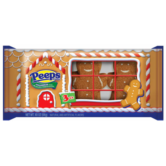 Peeps marshmallows ve tvaru perníčku 42 g