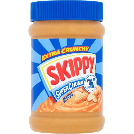 Skippy křupavé arašídové máslo s kousky oříšků 454 g