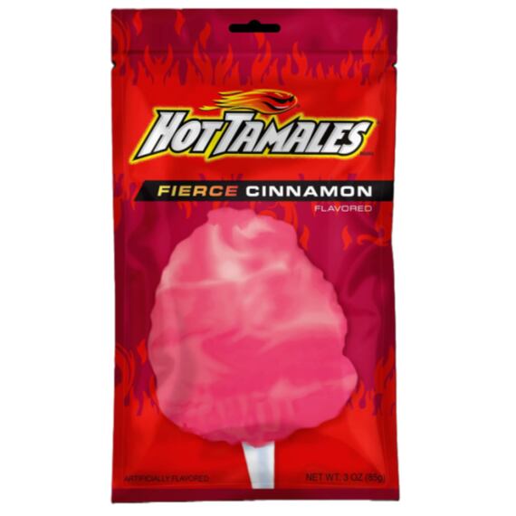 Hot Tamales cukrová vata s příchutí skořice 85 g