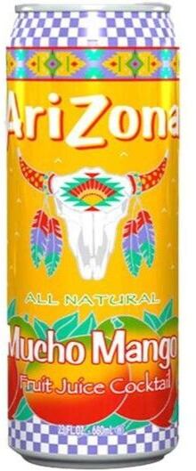 Arizona ovocný koktejl s mangovou příchutí 500 ml