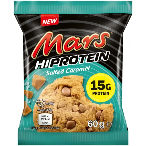 Mars proteinová sušenka s příchutí slaného karamelu 60 g