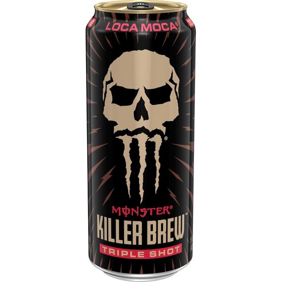 Monster Killer Brew Loca Moca energetický nápoj s příchutí mocha kávy 443 ml