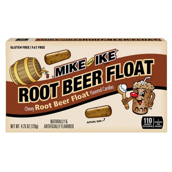 Mike and Ike žvýkací bonbony s příchutí kořenového piva 120 g