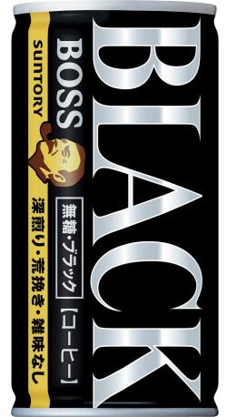 Suntory Boss x Pokémon černá káva 185 ml