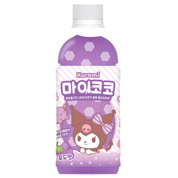 Measty Kuromi nápoj s příchutí hrozna s kokosovým želé s cukrem 340 ml