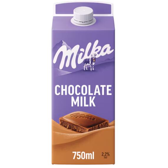 Milka čokoládové mléko 750 ml