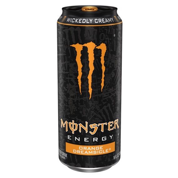Monster Orange Dreamsicle energetický nápoj s příchutí pomeranče a vanilky 473 ml US