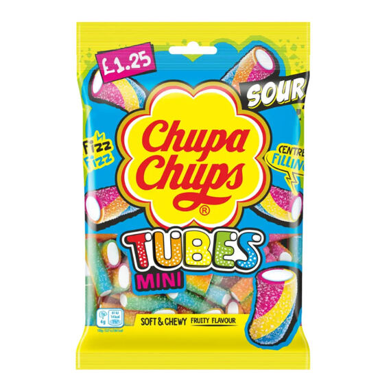 Chupa Chups kyselé pendreky s ovocnými příchutěmi 120 g
