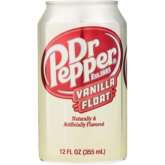 Dr Pepper sycený colový nápoj s příchutí vanilky 355 ml