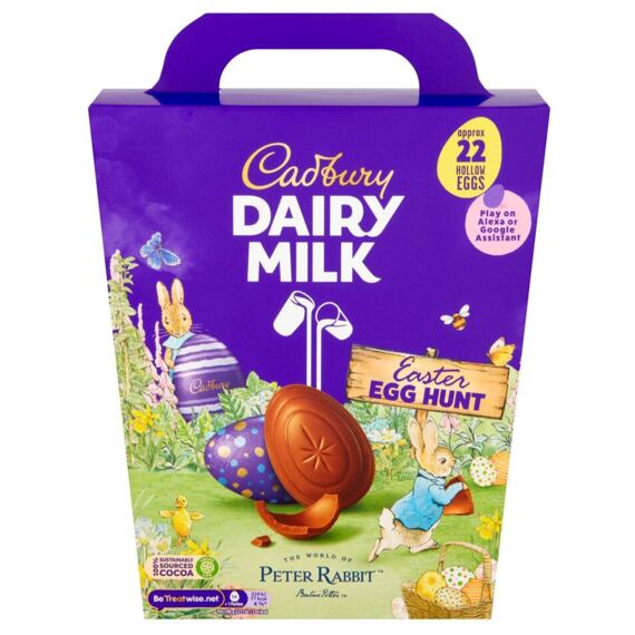 Cadbury tejcsokoládé húsvéti tojás 317 g