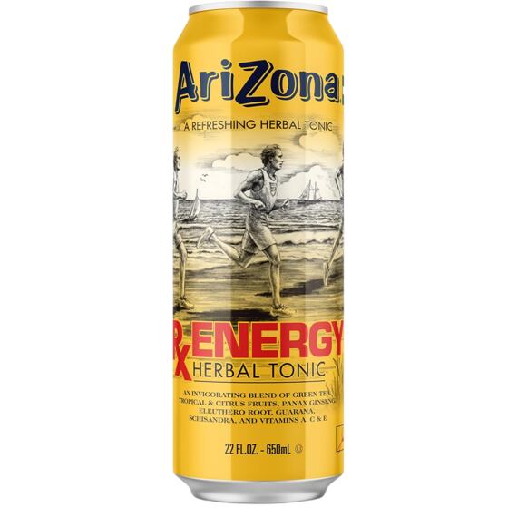 Arizona zelený ledový čaj s příchutí bylinkového toniku 650 ml