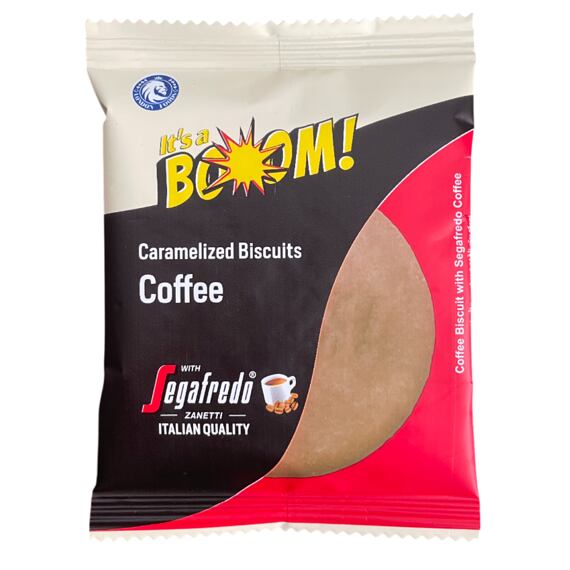 It's a Boom! x Segafredo Cookie s příchutí mléčné čokolády a kávy 22 g