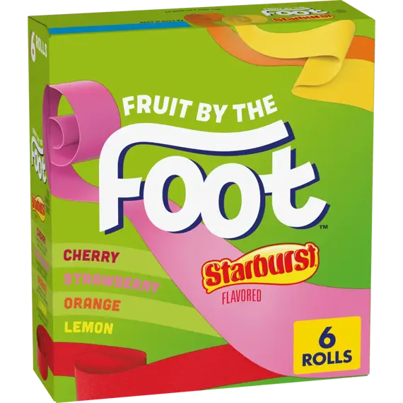 Fruit By The Foot Starburst měkké pásky s ovocnými příchutěmi 128 g