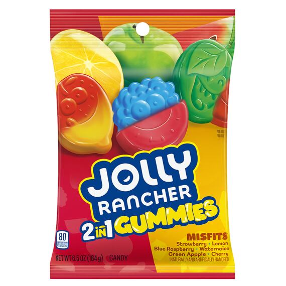 Jolly Rancher gumové bonbonky s ovocnými příchutěmi 184 g