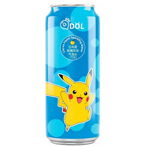 QDOL Pokémon Pikachu sycená limonáda s příchutí citronu 500 ml