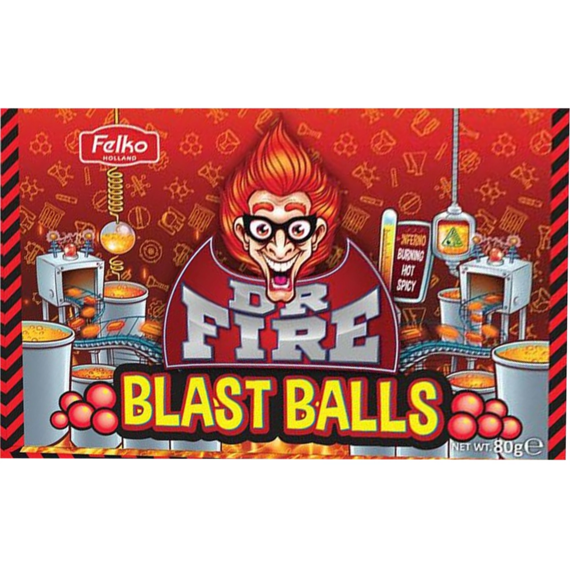 Felko Dr. Fire pálivé bonbóny s příchutí chilli 80 g