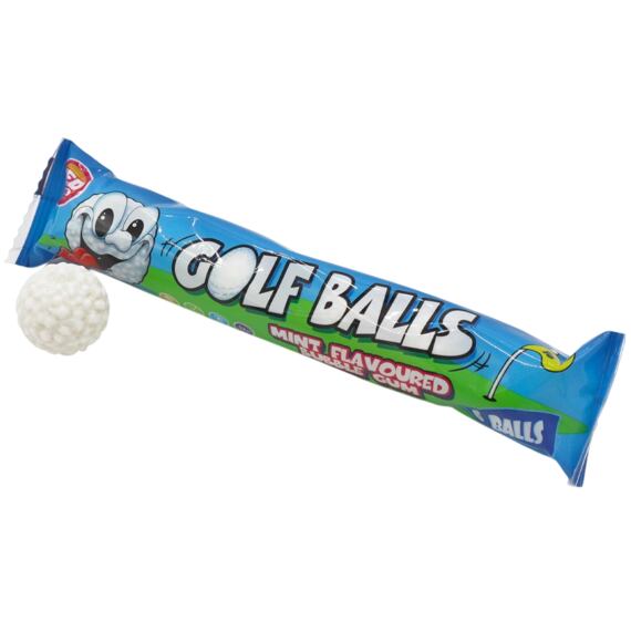 Zed Candy mentolové žvýkačky ve tvaru golfových míčků 26 g
