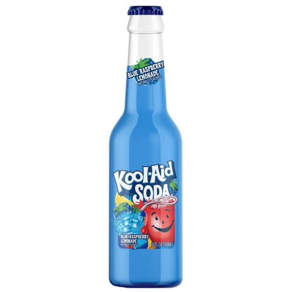 Kool-Aid sycený nápoj s příchutí modré maliny 355 ml