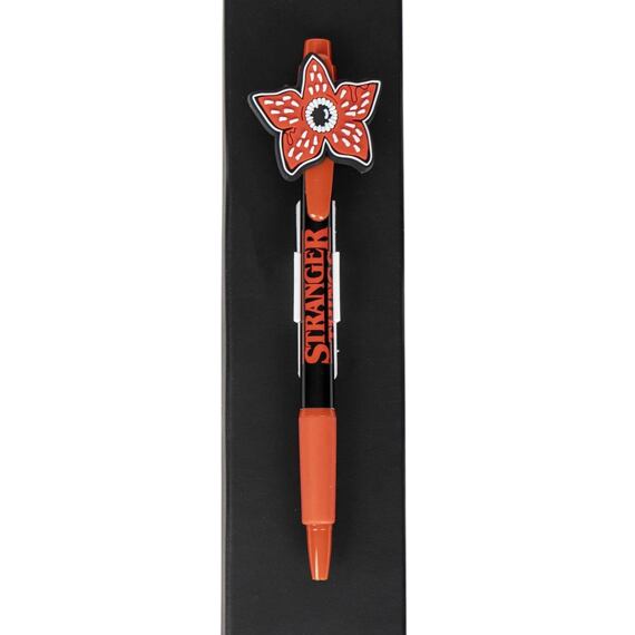 Stranger Things - A5 linkovaný zápisník a kuličkové pero Demogorgon