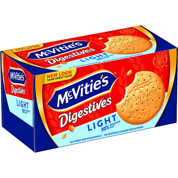 McVitie's LIGHT csökkentett zsírtartalmú búzavajas keksz 250 g