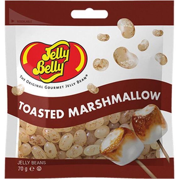 Jelly Belly žvýkací fazolky s příchutí opečených marshmallows 70 g