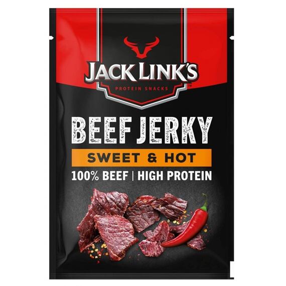 Jack Link's sladkopálivé hovězí jerky 60 g